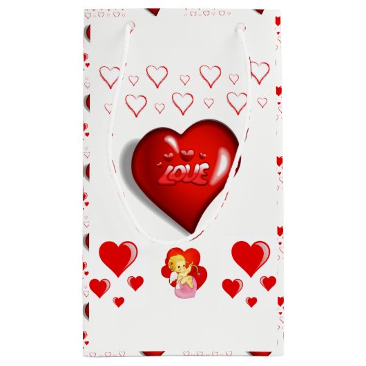 Gift Bag Valentijns Klein Cadeauzakje (Achterkant)