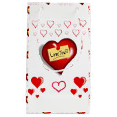 Gift Bag Valentijns Klein Cadeauzakje (Voorkant)