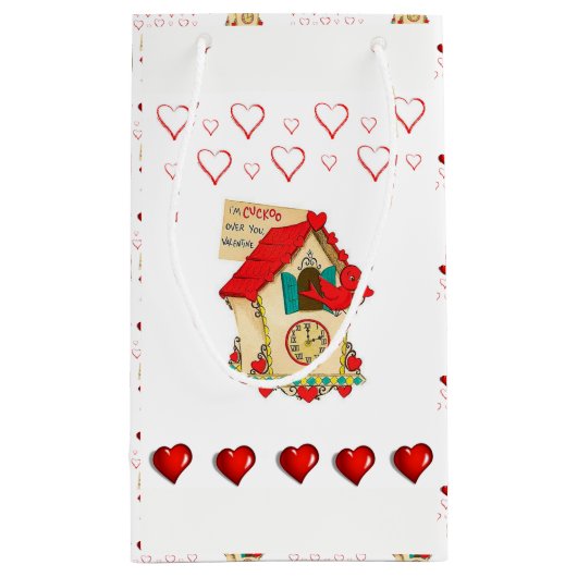 Gift Bag Valentijns Klein Cadeauzakje (Achterkant)