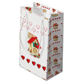 Gift Bag Valentijns Klein Cadeauzakje (Achterkant Gekanteld)