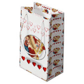 Gift Bag Valentijns Klein Cadeauzakje (Achterkant Gekanteld)