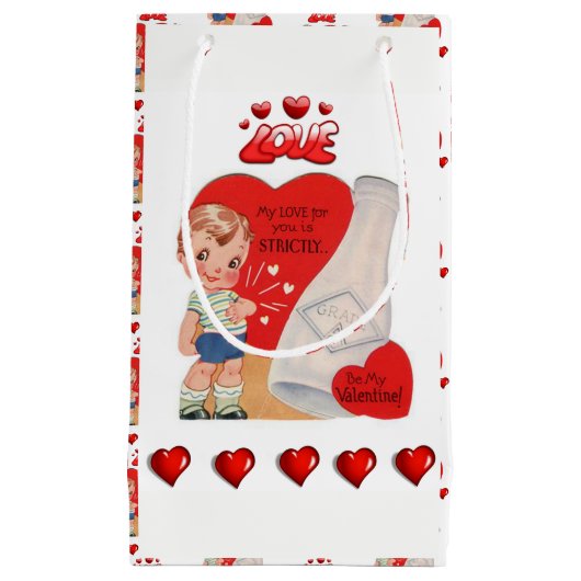 Gift Bag Valentijns Klein Cadeauzakje (Voorkant)