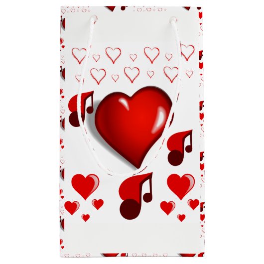 Gift Bag Valentijns Klein Cadeauzakje (Achterkant)