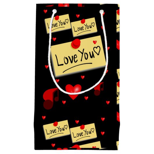 Gift Bag Valentijns Klein Cadeauzakje (Voorkant)