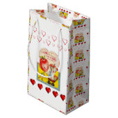 Gift Bag Valentijns Klein Cadeauzakje (Achterkant Gekanteld)