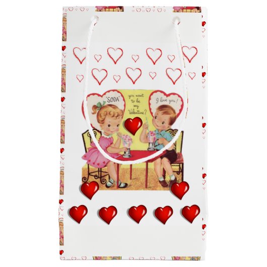 Gift Bag Valentijns Klein Cadeauzakje (Voorkant)