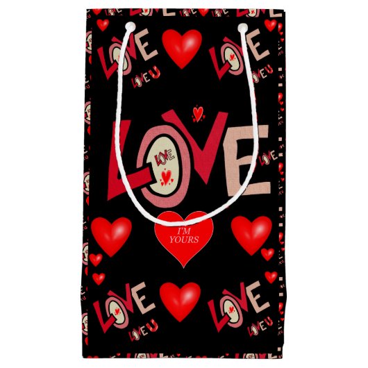 Gift Bag Valentijns Klein Cadeauzakje (Voorkant)