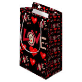 Gift Bag Valentijns Klein Cadeauzakje (Voorkant Gekanteld)