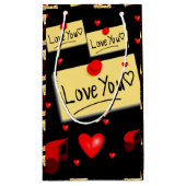 Gift Bag Valentijns Klein Cadeauzakje (Achterkant)