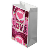 Gift Bag Valentijns Love Klein Cadeauzakje (Achterkant Gekanteld)