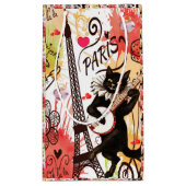 Gift Bag Valentijns Parijs Frankrijk Klein Cadeauzakje (Achterkant)