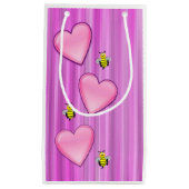 Gift Bag Valentijnse bumblebee Klein Cadeauzakje (Voorkant)