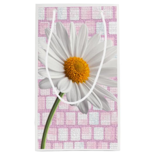 Gift Bag Valentijnse Daisy Klein Cadeauzakje (Achterkant)