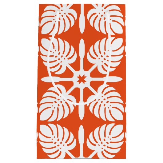 Gift Bag van Hawaiian Pattern Klein Cadeauzakje (Voorkant)