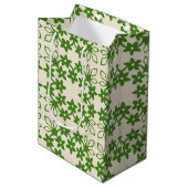 Gift Bag van Hawaiian Pattern Medium Cadeauzakje (Voorkant Gekanteld)