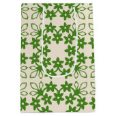 Gift Bag van Hawaiian Pattern Medium Cadeauzakje (Achterkant)