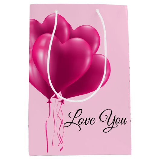 Gift Bag van valentijns Medium Cadeauzakje (Voorkant)