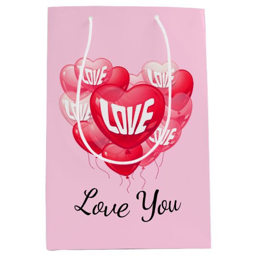 Gift Bag van valentijns Medium Cadeauzakje (Voorkant)