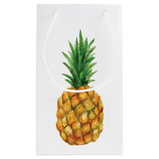 Gift Bag voor ananas Klein Cadeauzakje (Achterkant)