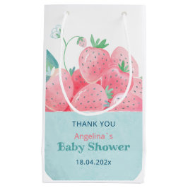 Gift Bag voor baby shower schattige aardbeien Klein Cadeauzakje