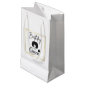Gift Bag voor de Birthday Queen Klein Cadeauzakje (Voorkant Gekanteld)