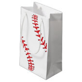Gift Bag voor honkbal met softbal Klein Cadeauzakje (Achterkant Gekanteld)