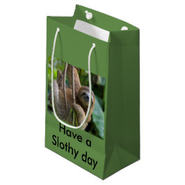 Gift bag voor je vrienden met sloten klein cadeauzakje