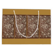 Gift Bag with Art of New Guinea Groot Cadeauzakje (Achterkant)