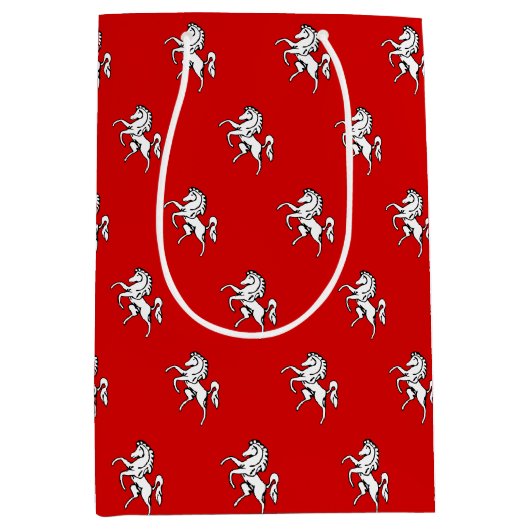 Gift Bag with County Kent flag Medium Cadeauzakje (Voorkant)