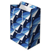 Gift Bag with flag of Columbia, SC, USA Medium Cadeauzakje (Achterkant Gekanteld)