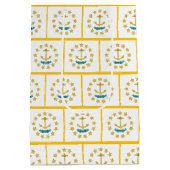 Gift Bag with flag of Rhode Island, USA Medium Cadeauzakje (Achterkant)