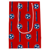 Gift Bag with flag of Tennessee, USA Medium Cadeauzakje (Achterkant)