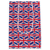 Gift Bag with United Kingdom flag Medium Cadeauzakje (Achterkant)
