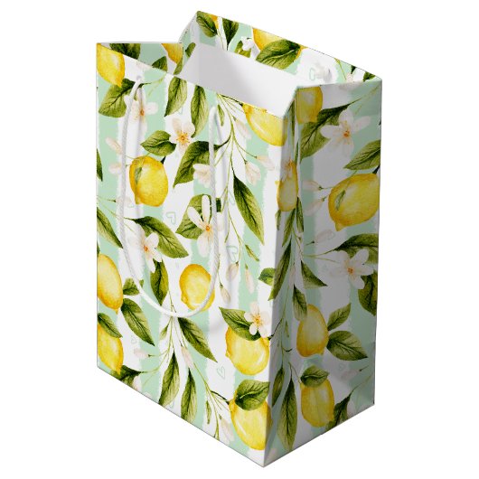 Gift Bag Zomer vibes Medium Cadeauzakje (Achterkant Gekanteld)