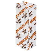 GIFT BAGS - BOURBON is Comfort Food Wijn Cadeautas (Voorkant Gekanteld)