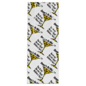 GIFT BAGS - MEDIUM- OF ZELDZAME MARTINI-OLIJVEN? WIJN CADEAUTAS (Voorkant)