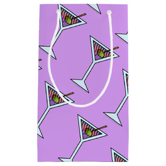 GIFT BAGS - ONTWERP MARTINI KLEIN CADEAUZAKJE (Voorkant)