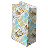 GIFT BAGS - WHISKEY SOUR RECIPE COCKTAIL ART KLEIN CADEAUZAKJE (Achterkant Gekanteld)