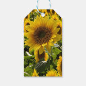 Gift Bags Zonbloemen Cadeaulabel (Voorkant)