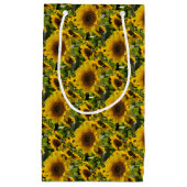 Gift Bags Zonbloemen Klein Cadeauzakje (Voorkant)