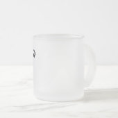 Gift Best Boss Ever - koffie Matglas Koffiemok (Voorkant rechts)