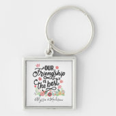 Gift BFF's Our Friendship is the Best Sleutelhanger (Voorkant)