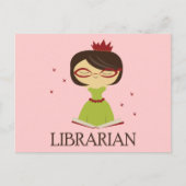 Gift Bookish Librarian Library Briefkaart (Voorkant)