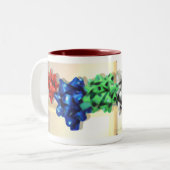 Gift Bows Drinkware Tweekleurige Koffiemok (Voorkant links)