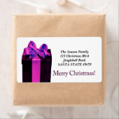 Gift Box Merry kerstremises label (Insitu)