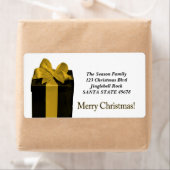 Gift Box Merry kerstremises label (Insitu)