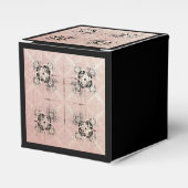 Gift box met pareltovenaars bedankdoosjes (Voorkant Zijde)