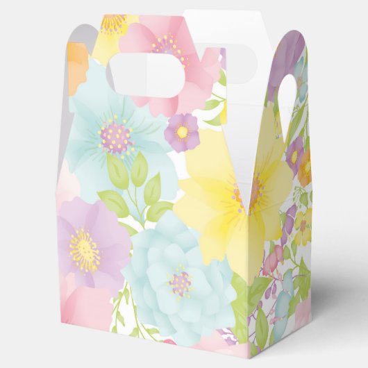 Gift box Waterverf pasta Bedankdoosjes (Geopend)