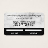 Gift Card Boke | Coupon Code Visitekaartje (Achterkant)