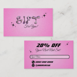 Gift Card Visitekaartje